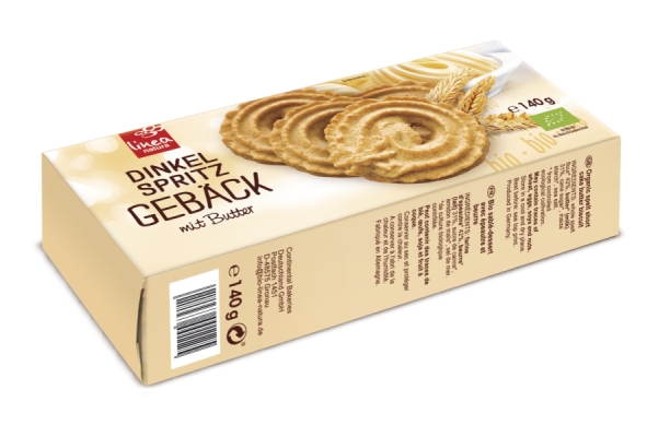 Linea Natura Dinkelvollkorn Butter Spritzgebäck