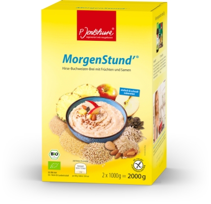 P. Jentschura MorgenStund - Hirse-Buchweizen-Brei mit Früchten und Samen