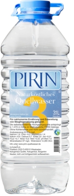 PIRIN - Naturköstliches Quellwasser PIRIN 3,1 L