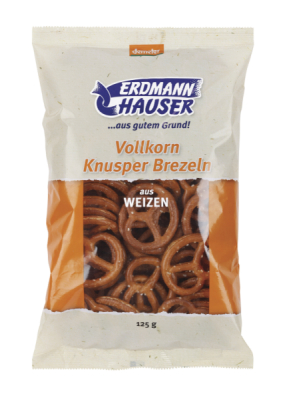 ErdmannHAUSER Getreideprodukte GmbH ErdmannHAUSER demeter Weizen Knusperbrezeln