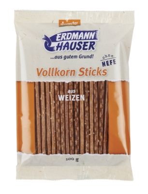 ErdmannHAUSER Getreideprodukte GmbH ErdmannHAUSER demeter WeizenVollkornsticks