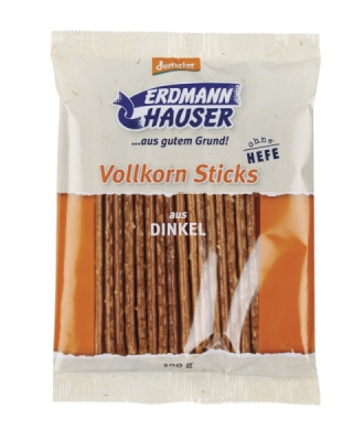 ErdmannHAUSER Getreideprodukte GmbH ErdmannHAUSER demeter Dinkel-Vollkornsticks