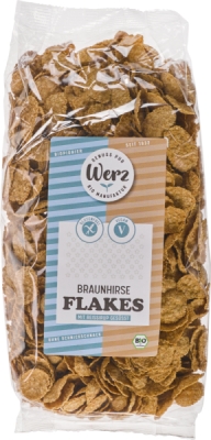 Naturkornmühle Werz Braunhirse Flakes, glutenfrei