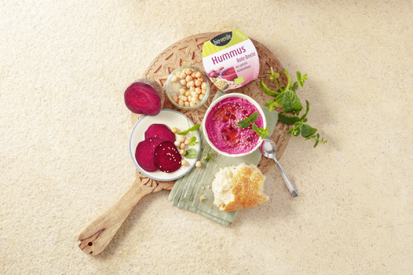 bio-verde Hummus Rote Beete