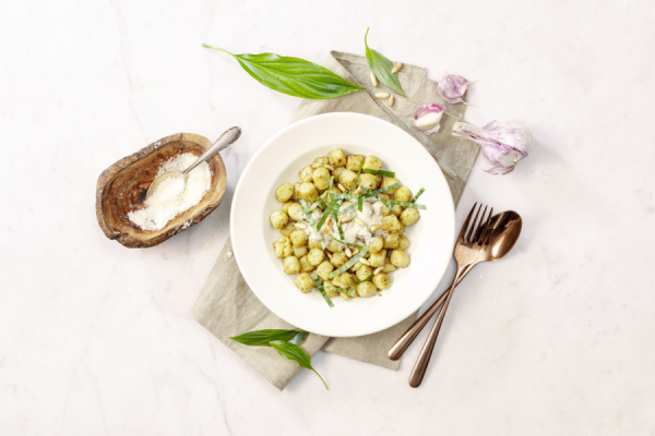 bio-verde Frische Bärlauch-Nockerl
