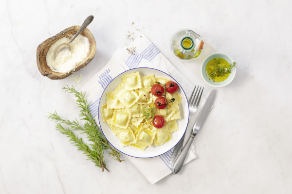 bio-verde Frische Ravioli mit 4 Sorten Käse
