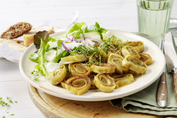 bio-verde Maultaschen geschnitten mit Gemüse-Füllung