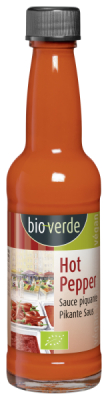 bio-verde Hot Pepper Sauce vegan