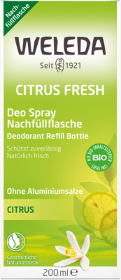 Weleda Fresh Deo Spray Citrus Nachfüllflasche