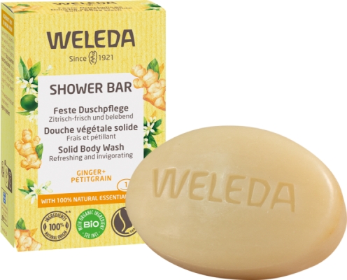 Weleda Feste Duschpflege Ginger + Petitgrain