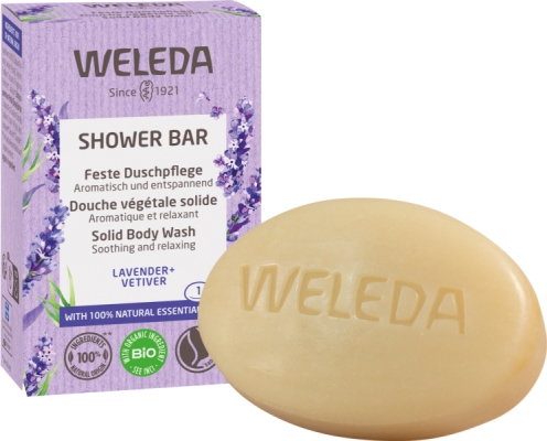 Weleda Feste Duschpflege Lavender + Vetiver