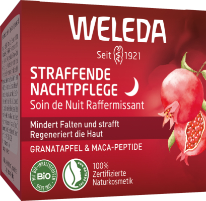 Weleda Straff Nachtpfl Granatapfel&Maca-Peptide