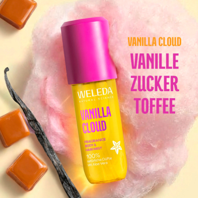 Weleda Fragrance Body & Hair Mist Vanilla Cloud