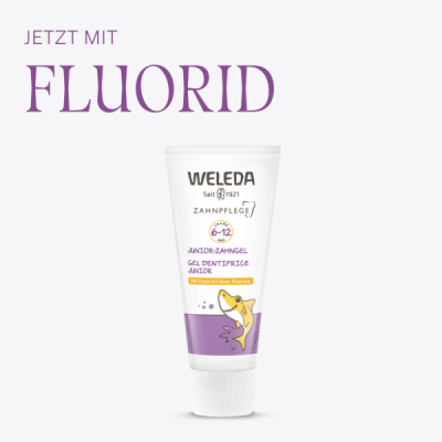Weleda Junior-Zahngel mit Fluorid 50 ml