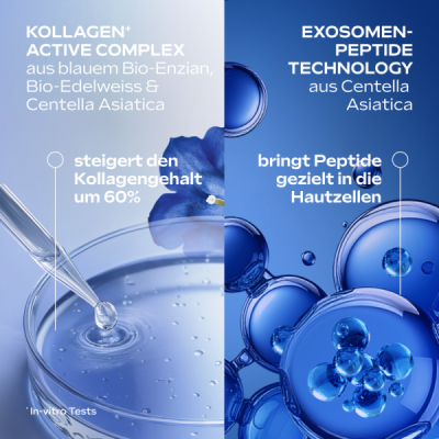 Weleda Exo Boost Collagen Tuchmaske Blauer Enzian