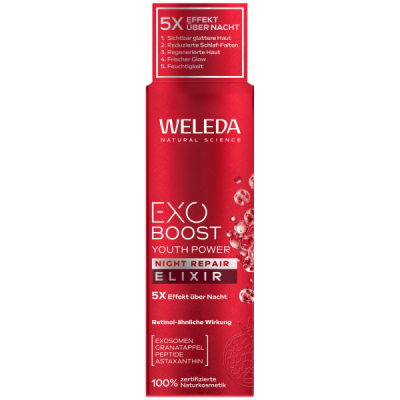 Weleda EXO Youth Power Night Repair Elixir Granata