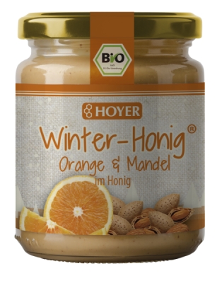 HOYER Winter-Honig Orange & Mandel