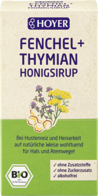HOYER Fenchel + Thymian Honigsirup