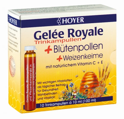 HOYER Gelee Royale & Blütenpollen