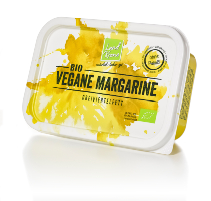 Landkrone Bio Vegane Margarine - Dreiviertelfettmargarine