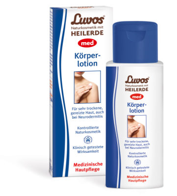 Luvos Naturkosmetik mit Heilerde Luvos MED Körperlotion