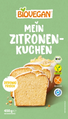 Biovegan D-Mein Zitronenkuchen Backmischung gf