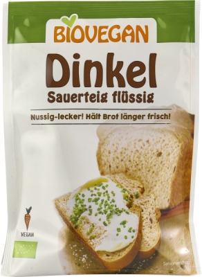 Biovegan Dinkel Sauerteig flüssig