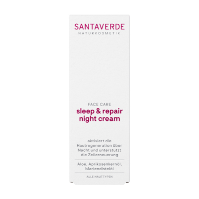 Santaverde sleep & repair night cream