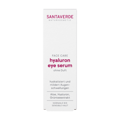 Santaverde hyaluron eye serum ohne Duft