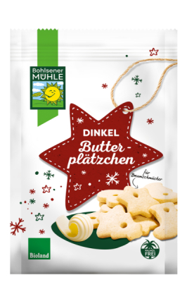 Bohlsener Mühle Dinkel Butterplätzchen