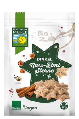 Bohlsener Mühle Dinkel Nuss Zimt Sterne