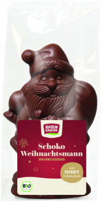 Rosengarten Veganer Schoko-Weihnachtsmann