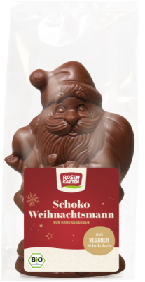 Rosengarten Veganer Schoko-Weihnachtsmann