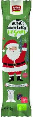 Rosengarten Veganer Schoko-Lolly Nikolaus