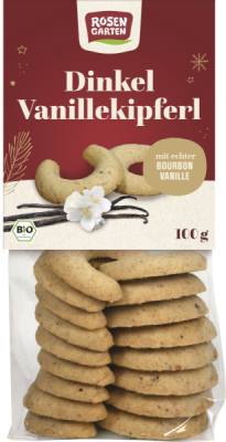 Rosengarten Dinkel-Vanille-Kipferl