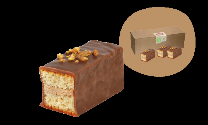 Rosengarten Walnuss-Schnitte