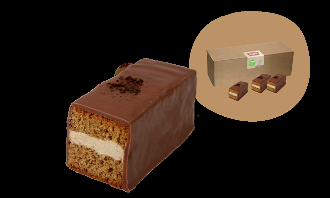 Rosengarten Cappuccino-Schnitte