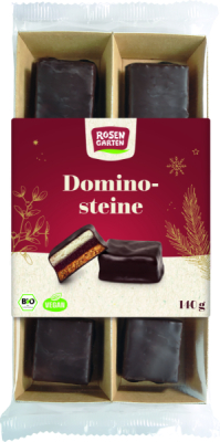 Rosengarten Dominosteine in Zartbitterschokolade