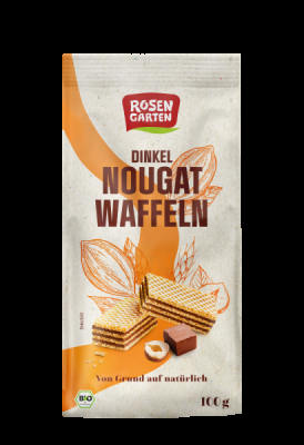 Rosengarten Dinkel-Nougat-Waffeln