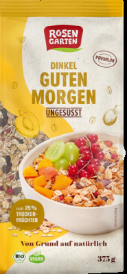 Rosengarten Dinkel-Guten-Morgen-Müsli