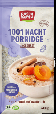 Rosengarten 1001-Nacht Porridge ungesüßt