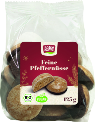 Rosengarten Pfeffernüsse mit Zartbitter-Schokoladenboden