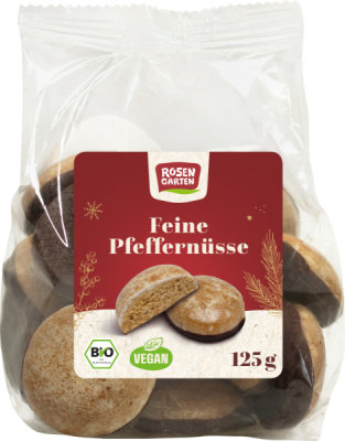 Rosengarten Pfeffernüsse mit Zartbitter-Schokoladenboden