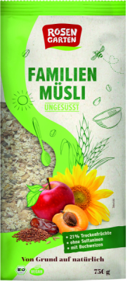 Rosengarten Familien-Müsli ungesüßt