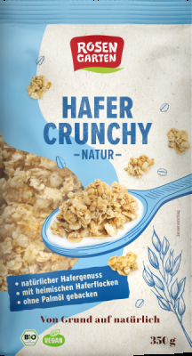 Rosengarten Hafer-Crunchy Natur