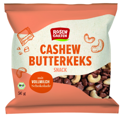 Rosengarten Cashew Butterkeks Snack