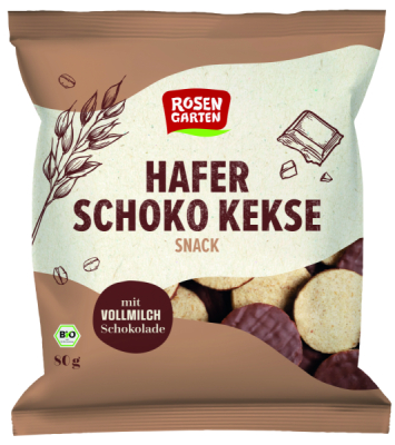 Rosengarten Hafer Schoko Kekse Snack