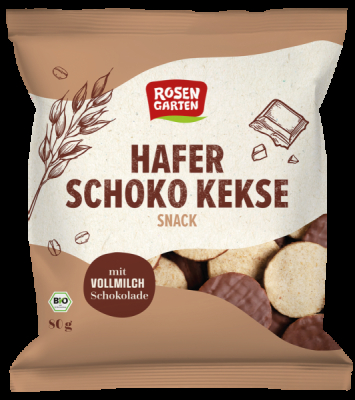 Rosengarten Hafer Schoko Kekse Snack