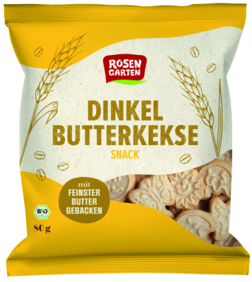 Rosengarten Dinkel Butterkekse Snack