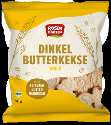 Rosengarten Dinkel Butterkekse Snack